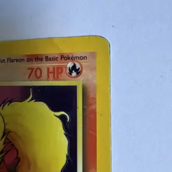 Pokemon Jungle Flareon 3/64 Holo Rare Card Bundle (Heavy Play) - Image 5