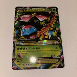 2014 Pokemon Card M VENUSAUR EX Full Art 2/146 XY Evolutions MEGA - Image 4