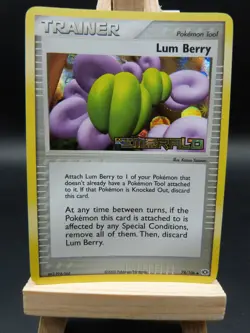 Pokemon Reverse Foil Card - Lum Berry 78/106 (Ex Emerald) - Image 5