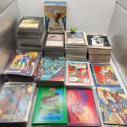 4.4lb Vintage Mystery Box Trading Card Lot Magic the Gathering Marvel MTG & More - Image 2