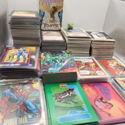 4.4lb Vintage Mystery Box Trading Card Lot Magic the Gathering Marvel MTG & More - Image 4