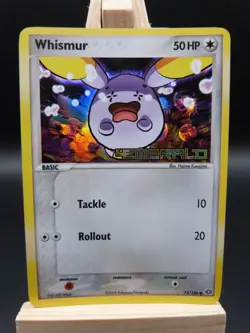 Pokemon Reverse Foil Card - Whismur 73/106 (Ex Emerald) - Image 1