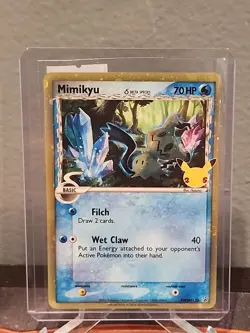 Mimikyu SWSH136 Black Star Promo Pokemon Card - Image 3