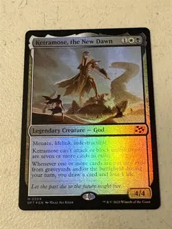 mtg foil Ketramose the New Dawn, mythic rare, Aetherdrift, unplayed - Image 1