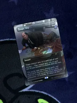 MTG The Office Tragic Slip Kevin Borderless Dwight’s Destiny Secret Lair Foil - Image 1