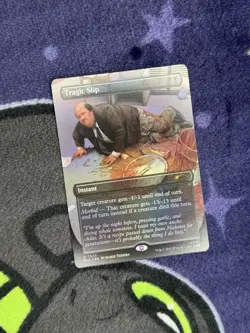 MTG The Office Tragic Slip Kevin Borderless Dwight’s Destiny Secret Lair Foil - Image 3