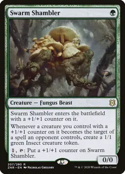 [MTG] Swarm Shambler (207) (ZNR) NM - Image 1