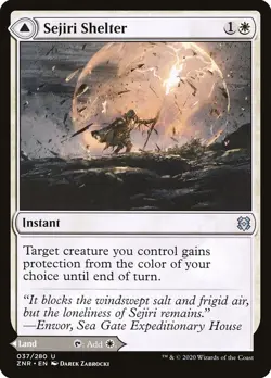 [MTG] Sejiri Shelter (037) (ZNR) NM - Image 1