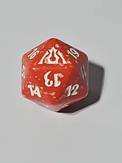 Magic: the Gathering Life Counter / Spindown Dragon's Maze White on Orange - Image 1