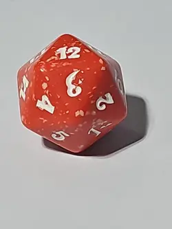 Magic: the Gathering Life Counter / Spindown Dragon's Maze White on Orange - Image 2