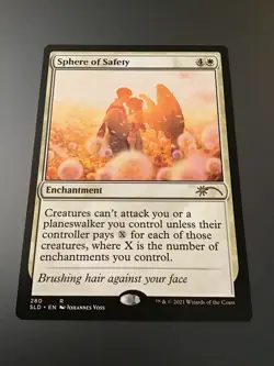 MTG Secret Lair #280 Sphere of Safety NM - Image 1