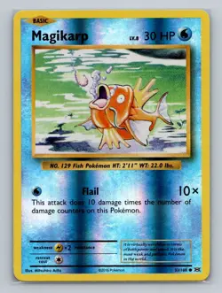 Pokemon XY - Evolutions #33/108 Magikarp Reverse Holo Common - Image 1