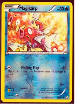 2013 MAGIKARP 30/113 Legendary Treasures Pokemon REVERSE HOLO (M2) - Image 1