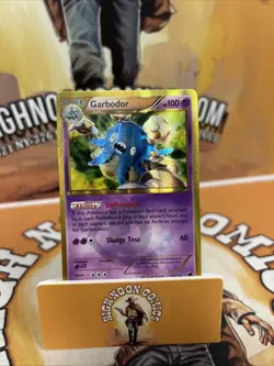 POKEMON TCG GARBADOR HOLO 119/116 BLACK & WHITE PLASMA FREEZE NM SECRET RARE - Image 1