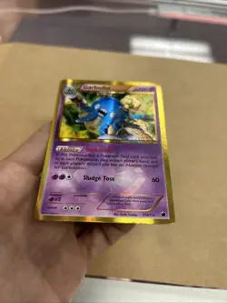 POKEMON TCG GARBADOR HOLO 119/116 BLACK & WHITE PLASMA FREEZE NM SECRET RARE - Image 4