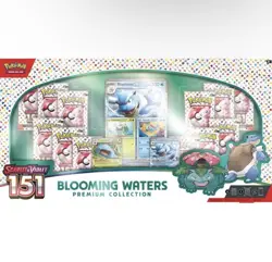 Pokemon 151 Blooming Waters Premium Collection New Factory Sealed LOT 3x - Image 1