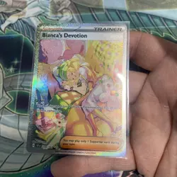 Bianca's Devotion NM SIR Temporal Forces 209/162 Pokemon TCG INK dot error - Image 3