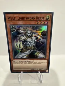 Wulf, Lightsworn Beast LODT-EN023 Light of Destruction Unlimited - Image 1