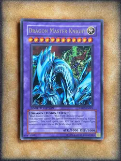 Yugioh Dragon Master Knight UE02-EN001 Ultra Rare Limited Edition HP - Image 1
