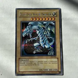 Yugioh Blue-Eyes White Dragon PCK-001 Prismatic Secret Rare NM - Image 1