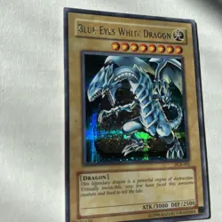 Yugioh Blue-Eyes White Dragon PCK-001 Prismatic Secret Rare NM - Image 3