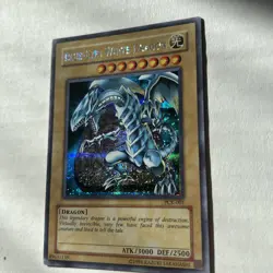 Yugioh Blue-Eyes White Dragon PCK-001 Prismatic Secret Rare NM - Image 4