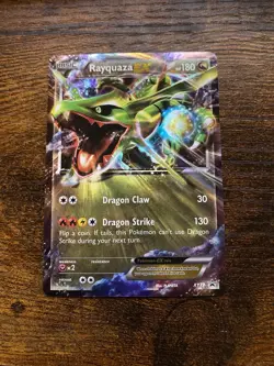 Rayquaza EX XY73 Pokemon Card - Image 1