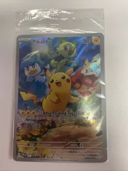 SV: Scarlet & Violet Promo Cards #027 Pikachu Sealed New Free Shipping - Image 2
