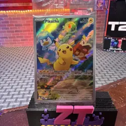 Pikachu 027 Sv: Scarlet & Violet Promo Cards Holo SEALED - Image 1