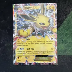 Jolteon EX - 28/83 - Pokemon Generations XY Ultra Rare Card NM - Image 1