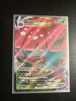 Venusaur VMAX SWSH102 SWSH: Sword & Shield Promo Cards Holo - Image 1