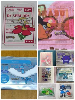 Pokemon × PRONTO CAFE PROMO Clear Card pokenade deckcase - Image 1