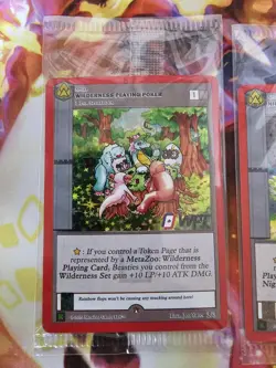 Metazoo WPT Promo Card All 3 Cryptid Nation, Nightfall, Wilderness playing poker - Image 2