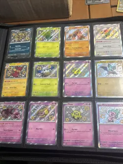 Pokemon TCG Card Lot of 48 baby Shiny cards from Paldean Fates Alakazam Sableye - Image 1