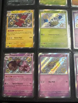 Pokemon TCG Card Lot of 48 baby Shiny cards from Paldean Fates Alakazam Sableye - Image 5