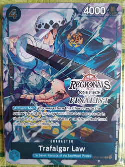 Trafalgar Law (OP07-047) promo Finalist Offline, One Piece Card Game NM English - Image 1