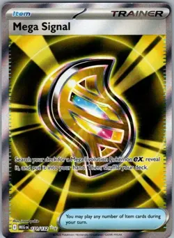 Pokemon Card Mega Signal 171/132 Mega Evolution - Near Mint - Image 1