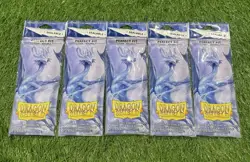 Dragon Shield Perfect Fit Inner Sleeves Sealable 100 Ct Clear X5 - Image 1