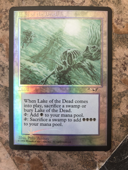 MTG - Lake of the Dead - FOIL - Alliances - Legacy - Alt - WATCH VIDEO OF ITEM! - Image 1
