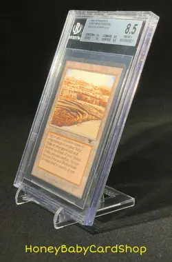 MTG Antiquities 1994 Strip Mine (Uneven Horizon) BGS 8.5Q (B.Quad) NM/MT+ 93/94 - Image 3