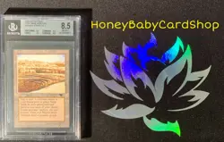 MTG Antiquities 1994 Strip Mine (Uneven Horizon) BGS 8.5Q (B.Quad) NM/MT+ 93/94 - Image 4