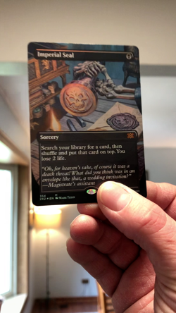MTG - Imperial Seal - FOIL - SPG - Image 2
