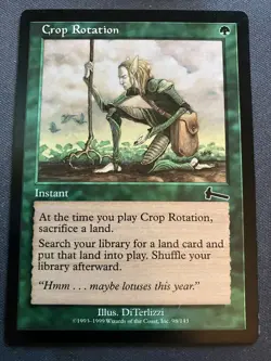 MTG Crop Rotation {Urza's Legacy} - LP - Image 1