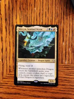 Miirym, Sentinel Wyrm #284 (NM) Baldur's Gate CLB Magic MTG - Image 1