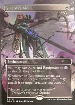 [1x] Sigarda's Aid (0731) - Foil Near Mint, English Secret Lair MTG Magic - Image 1