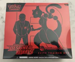 Destined Rivals Pokemon Center Exclusive ETB Elite Trainer Box SEALED (NO TEARS) - Image 1