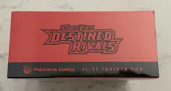 Destined Rivals Pokemon Center Exclusive ETB Elite Trainer Box SEALED (NO TEARS) - Image 5
