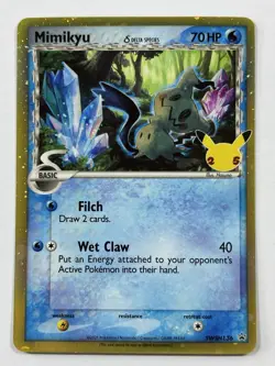 Pokemon Card Mimikyu Delta Species SWSH136 Promo - Image 1