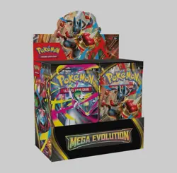 Pokemon TCG: Mega Evolution Factory Sealed Enhanced Booster Box - Image 1