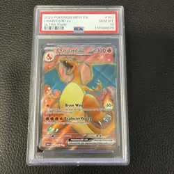 Pokemon TCG Charizard ex 183/165 Scarlet & Violet 151 PSA 10 GEM MINT 💎 - Image 1